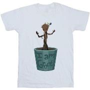T-shirt enfant Marvel Guardians Of The Galaxy Groot Flower Pot