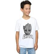 T-shirt enfant Marvel Guardians Of The Galaxy Groot Face