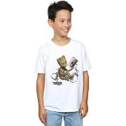 T-shirt enfant Marvel Guardians Of The Galaxy Groot Tape