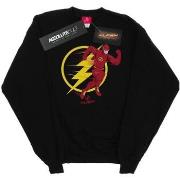 Sweat-shirt Dc Comics The Flash Running Emblem