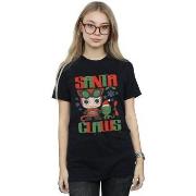 T-shirt Dc Comics Chibi Catwoman Santa Claws