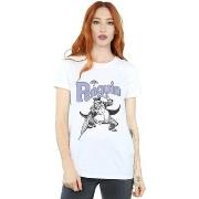 T-shirt Dc Comics Penguin Mono Action Pose