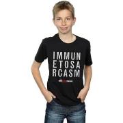 T-shirt enfant The Big Bang Theory Immune To Sarcasm