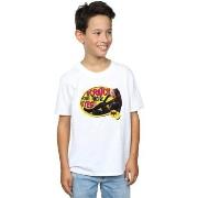 T-shirt enfant Dc Comics Batman TV Series Catwoman Scratch