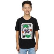 T-shirt enfant Dc Comics Chibi Joker Playing Card