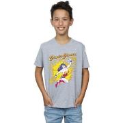 T-shirt enfant Dc Comics Wonder Woman Leap