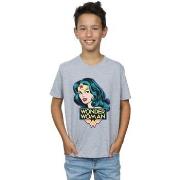 T-shirt enfant Dc Comics Wonder Woman Head