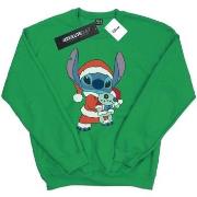 Sweat-shirt Disney Lilo And Stitch Stitch Christmas