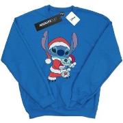 Sweat-shirt Disney Lilo And Stitch Stitch Christmas