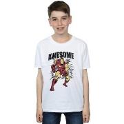 T-shirt enfant Marvel Awesome