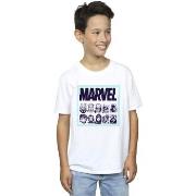 T-shirt enfant Marvel Comics Glitch