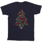 T-shirt enfant Marvel Avengers Christmas Tree