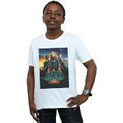T-shirt enfant Marvel Captain Movie Starforce Poster