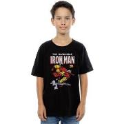 T-shirt enfant Marvel Iron Man Smash