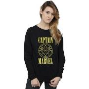 Sweat-shirt Marvel Captain Grunge Logo