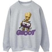 Sweat-shirt Guardians Of The Galaxy Groot Casette