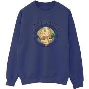 Sweat-shirt Guardians Of The Galaxy Groot Varsity