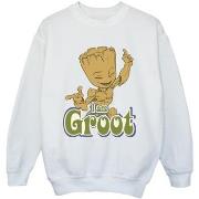 Sweat-shirt enfant Guardians Of The Galaxy Groot Dancing