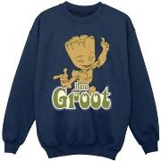 Sweat-shirt enfant Guardians Of The Galaxy Groot Dancing