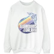 Sweat-shirt Guardians Of The Galaxy Badge Rocket