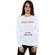 Sweat-shirt The Big Bang Theory Make Coitus Not War