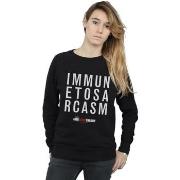 Sweat-shirt The Big Bang Theory Immune To Sarcasm