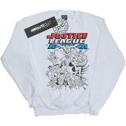 Sweat-shirt enfant Dc Comics Justice League Mono Action Pose