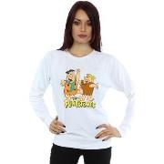 Sweat-shirt The Flintstones Fred And Barney