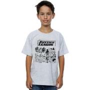 T-shirt enfant Dc Comics Justice League