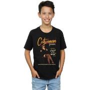 T-shirt enfant Dc Comics Catwoman Bombshell Cover