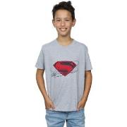 T-shirt enfant Dc Comics Justice League Movie Superman Logo