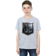 T-shirt enfant Dc Comics Justice League Movie Shield