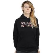 Sweat-shirt Woodstock Make Love Not War