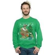 Sweat-shirt The Flintstones Christmas Fair Isle