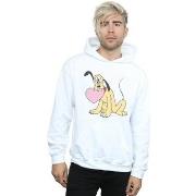 Sweat-shirt Disney Pluto Love Heart