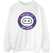 Sweat-shirt Disney Big Hero 6 Baymax My Hero Pocket