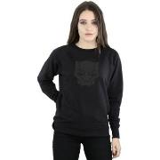 Sweat-shirt Marvel Black On Black