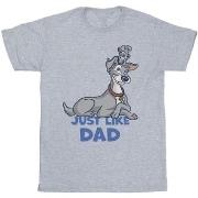 T-shirt enfant Disney Lady And The Tramp Just Like Dad