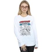 Sweat-shirt Dc Comics Justice League Mono Action Pose