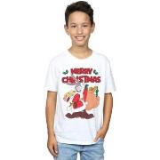 T-shirt enfant Dessins Animés Santa Bugs Bunny