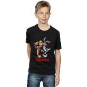 T-shirt enfant Dessins Animés Bugs Bunny And Lola Valentine's Day