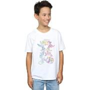 T-shirt enfant Dessins Animés Bugs And Daffy Happy Bunny Day