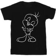 T-shirt enfant Dessins Animés Tweety Pie Outline