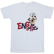 T-shirt enfant Dessins Animés Bugs Taz England