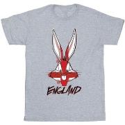 T-shirt enfant Dessins Animés Bugs England Face