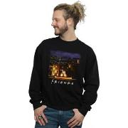 Sweat-shirt Friends Nightime Fountain