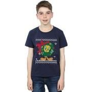 T-shirt enfant Dessins Animés Tweety Pie Christmas Fair Isle