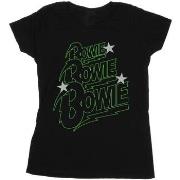 T-shirt David Bowie Multiple Neon Logo