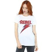 T-shirt David Bowie Distressed Rebel