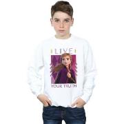 Sweat-shirt enfant Disney Frozen 2 Live Your Truth